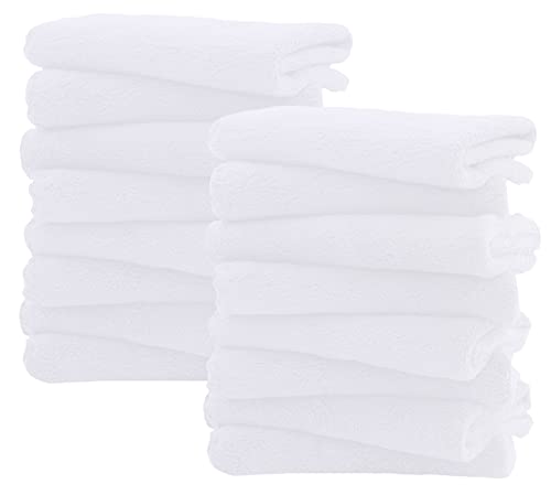 16 Pack Burp Cloths - Ultra Absorbent for Baby