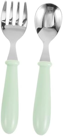 COOPHYA Reusable Green Flatware Set Spoon and Fork Holder