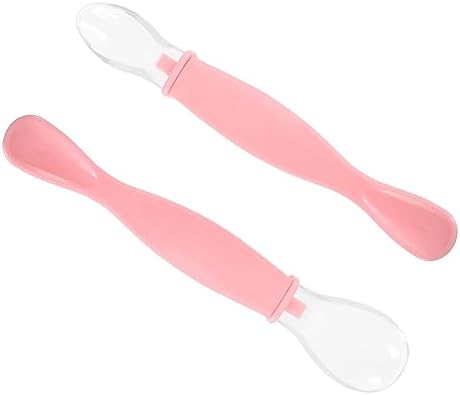 VICASKY 2PCS Cute Spoon Set for Gentle Feeding