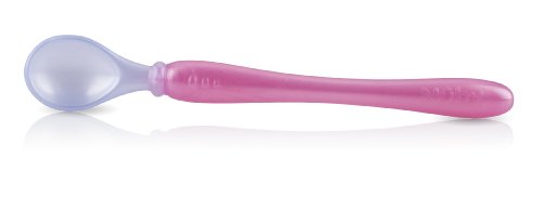 Nuby 3-Pack Easy Go Spoons with Travel Case 9 Months Plus 1