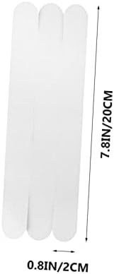 Zerodeko 6pcs Transparent Anti-Slip Bath Treads