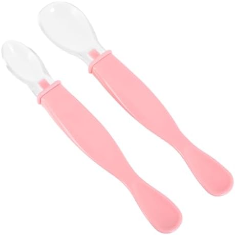 RORPOIR 2pcs Spoons Essential Cutlery Set for Safe Mealtime