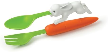 Genuine Fred Snack Rabbit Utensil Set