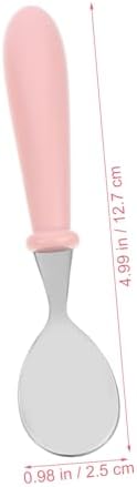NAMOARLY Baby Self Feeding Spoon and Fork Set with Case