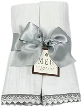 MEG Original Baby Burp Cloth Set - Heirloom Collection 1