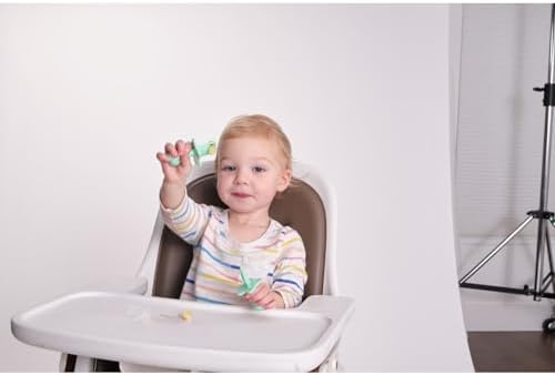 Nooli Toddler Spoons and Forks Set BPA Free Mint