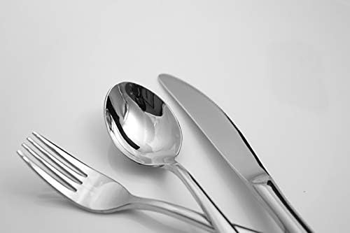 VANRA 3-Piece Kids Flatware Set Chrome Finish