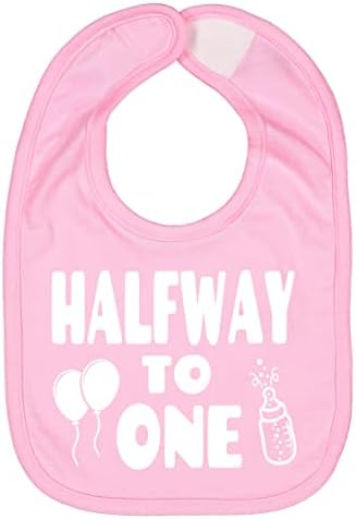 Aidens Corner Handmade Baby Half Birthday Bibs 1