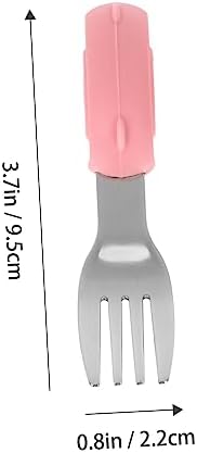 VICASKY 2pcs Pig Design Stainless Steel Utensils Set 1