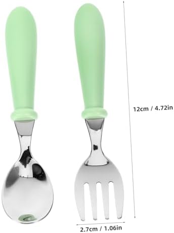 Hemoton 4Pcs Flatware Set for Baby Feeding