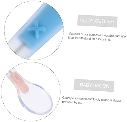 MERRYHAPY 2PCS Soft Spoons for Baby Weaning 1