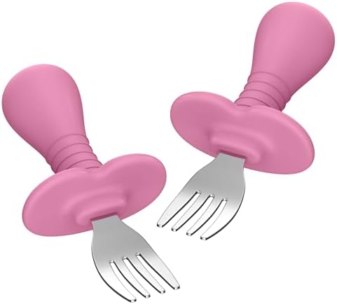 SFCCMM Toddler Baby Forks - Pink