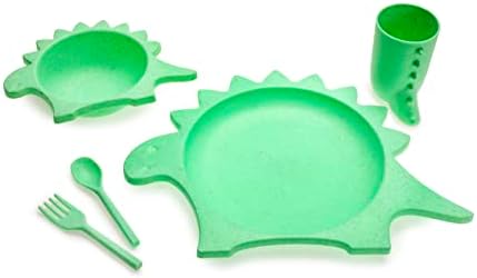 melii 5 Piece Dinosaur Cellulose Meal Set
