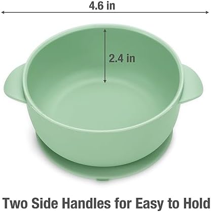 PandaEar BPA-Free Silicone Baby Feeding Set 6-12 Months