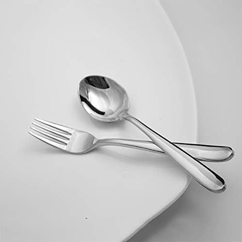 VANRA 3-Piece Kids Flatware Set Chrome Finish