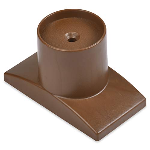 Wall Nanny Extender - 4 Inch Baby Gate Extension Made in USA Brown 1
