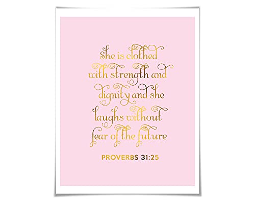 Folio Creations Baby Strength Dignity Foil Print
