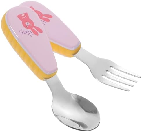 SHOWERORO Kids Stainless Steel Cutlery Set