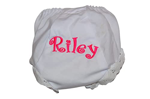 Personalized Baby Bloomers with Embroidered Name