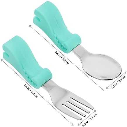 SHOWERORO Dinosaur Fork Spoon Set with Storage Case 1