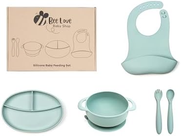 Bee Love Silicone Feeding Set for 6 Months 1