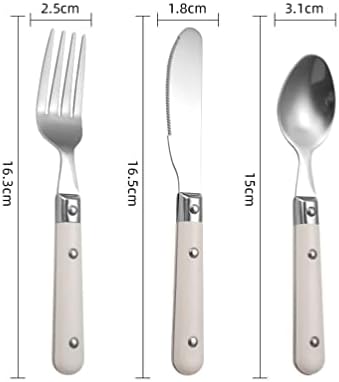 Angoily 1 Set Stainless Steel Cutlery for Self Feeding