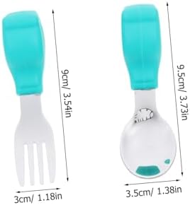 Baby Training Fork and Spoon Set for Home Dining