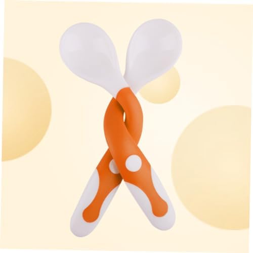 4 Pcs Bending Fork and Spoon Set for Mealtime Safety