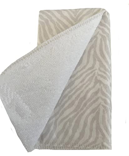 I Heart Art and Baby Infant Burping Cloth - Animal Print 1 Count