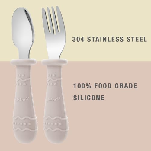 PandaEar Feeding Bibs Utensils Set