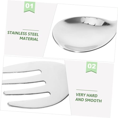 SHOWERORO 4Pcs Durable Feeding Utensils Set