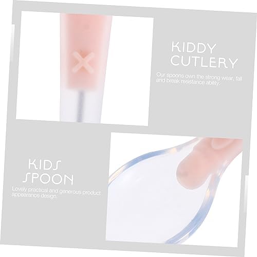 MERRYHAPY 2PCS Soft Spoons for Baby Weaning 1