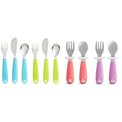 Munchkin SplashTM Toddler Utensils Set 6 Count 2 Packs
