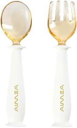 Aurrea Toddler Spoon Fork Set with Travel Case