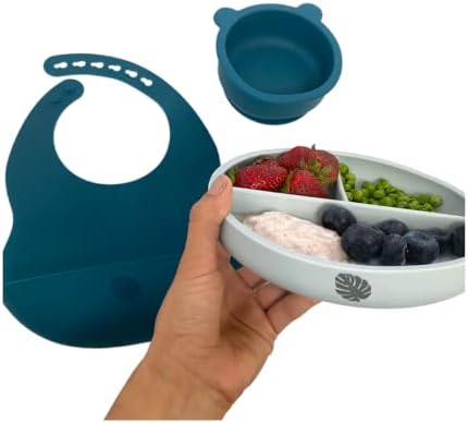 Bonita 6-Piece BPA-Free Silicone Feeding Set