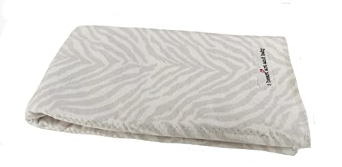 I Heart Art and Baby Infant Burping Cloth - Animal Print 1 Count