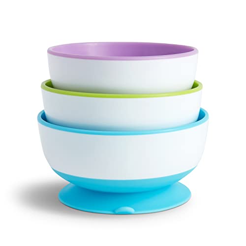 Munchkin Splash 6pc Toddler Utensil Set with 3pc Suction Bowls