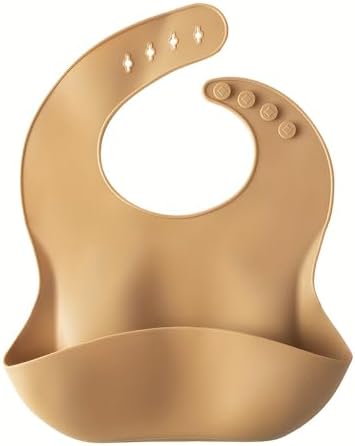 6-Piece Silicone Baby Feeding Set with Rainbow Design