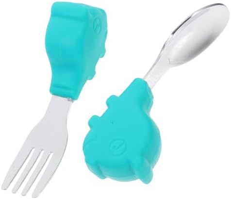 Baby Training Fork and Spoon Set for Home Dining
