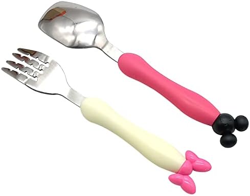 GARASANI Kids Stainless Steel Spoon Fork Set 1