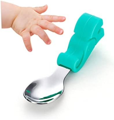 GARVALON Spoon and Fork Set with Elephant Storage Case 1