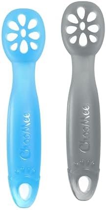 ChooMee FlexiDip Silicone Spoon for Baby Led Weaning
