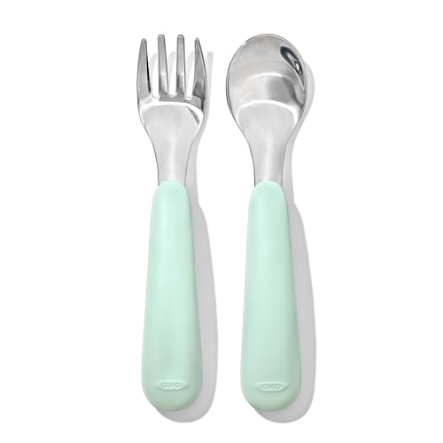 OXO Tot On-The-Go Fork and Spoon Set 1