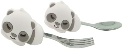 Toddler Feeding Utensils Set for Small Hands 18 Months BPA Free
