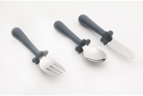 Grabease Toddler Silverware Set for Independent Eating