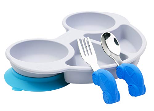 Linowos Toddler Spoon and Fork Set for 12 Month