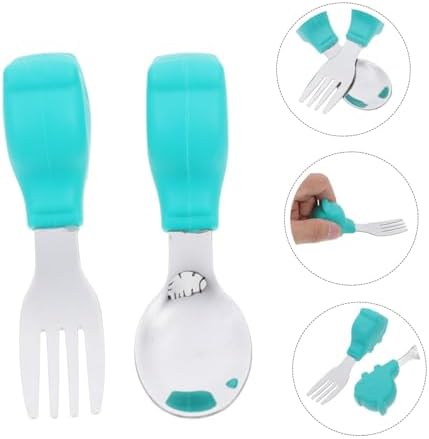 COLLBATH 1 Set Fork and Spoon for Baby