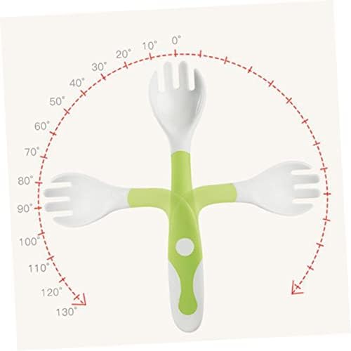SHOWERORO 4-Piece Bending Fork and Spoon Set