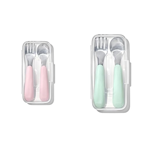 OXO Tot On-The-Go Fork and Spoon Set 1
