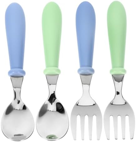 Hemoton 4Pcs Flatware Set for Baby Feeding